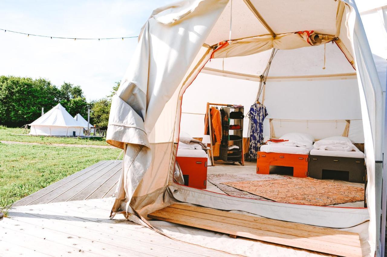 Domo Camp - Nature Glamping Hof Viehbrook Hotel Rendswuhren Bagian luar foto