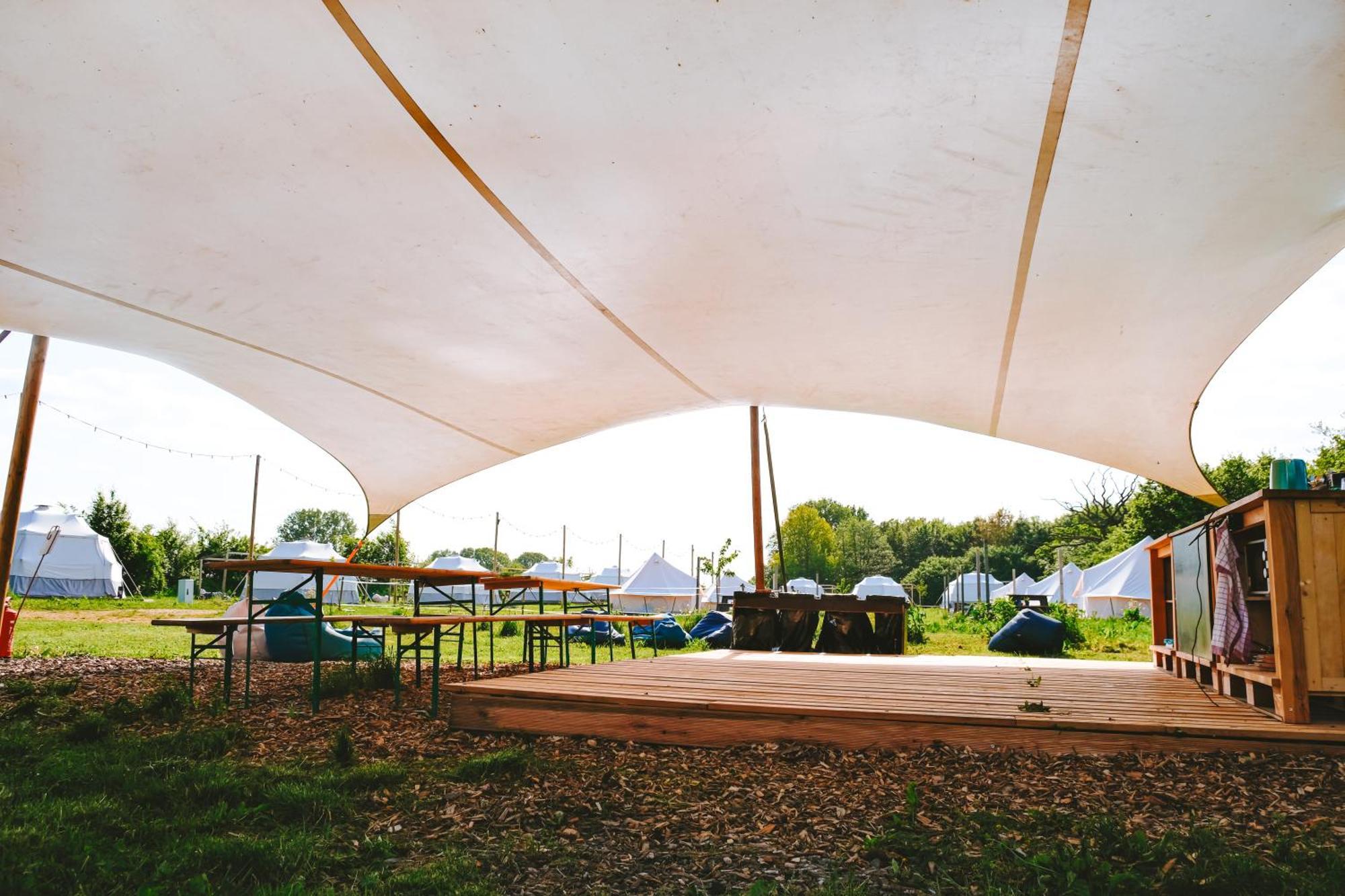 Domo Camp - Nature Glamping Hof Viehbrook Hotel Rendswuhren Bagian luar foto
